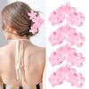 All-match Hairpin Hairpin Headdress Frosted Flower Shark Clip Hairpin Hair Accessories
