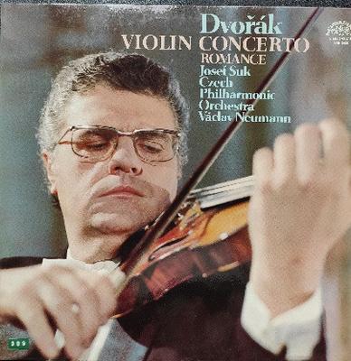 LP deska ANTONÍN DVOŘÁK - JOSEF SUK, THE CZE - Houslový koncert / Romance 14102423 Supraphon 1980 Czechoslov Klasická Použitá