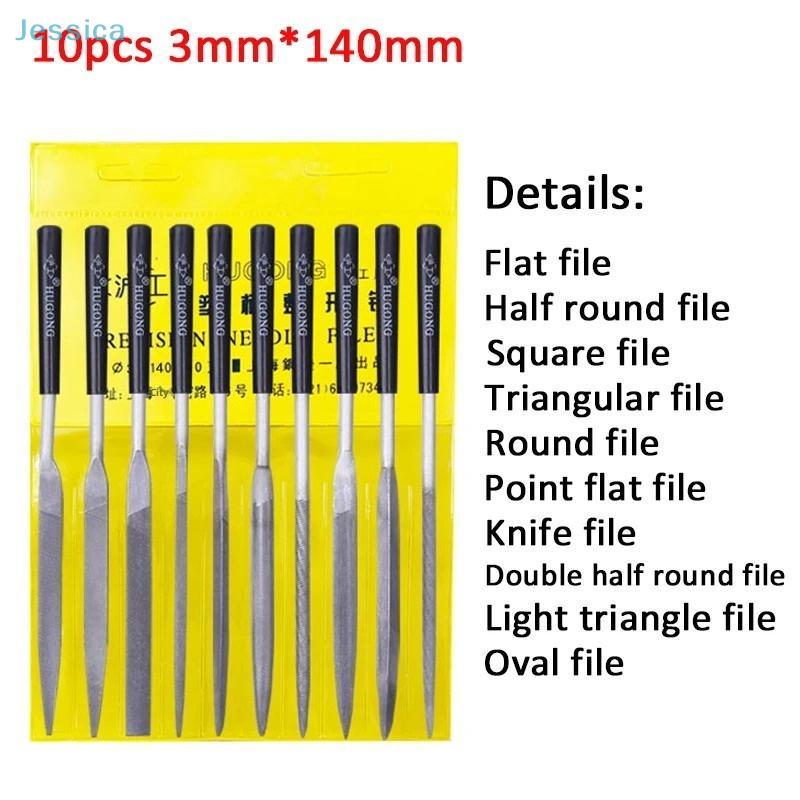 Woodworking Sanding File Metal Needle File Set Polishing Hand Filetools Steel Rasp Metal Glass Stone Wood Carv Needl Filing
