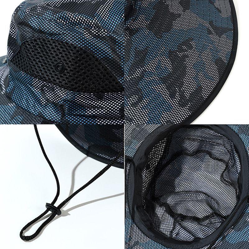 Men's Extra Wide Brim Sun Hat for Summer, Outdoor Hiking Fishing Cap with Large Brim, UV Protection Bucket Hat