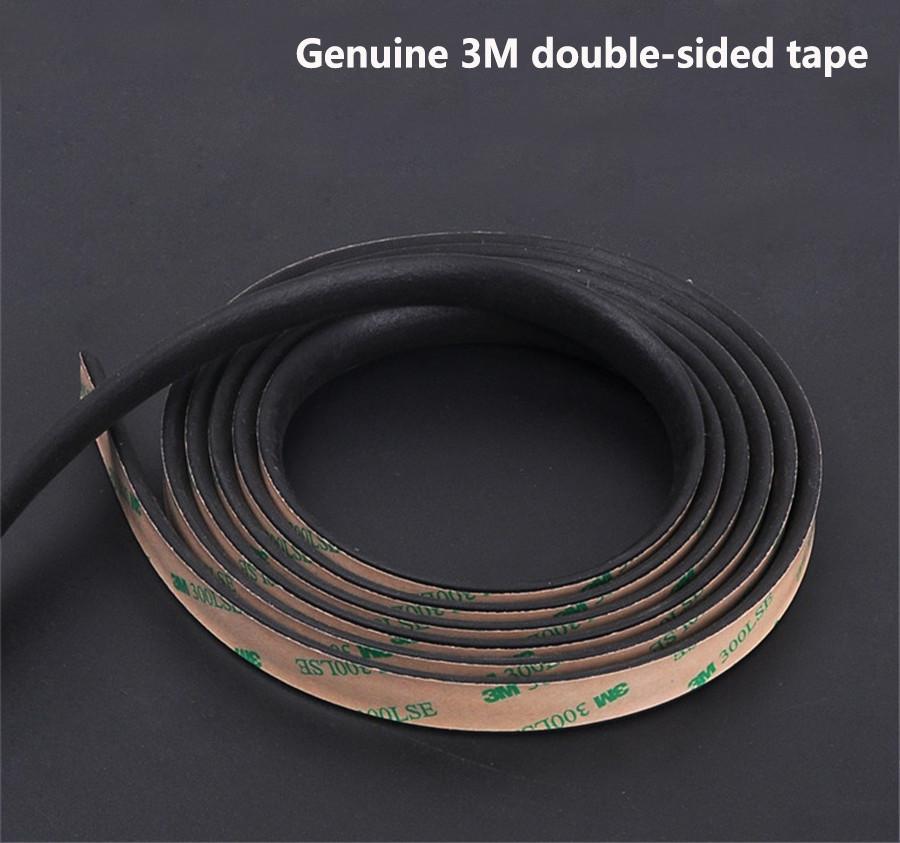 5 Meter Self Adhesive Auto Windshield Window Rubber Weather Draft Seal Strip