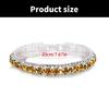Portable Vibranting Color Bracelet Featuring Sturdy Alloy and Austrian Crystals Fashionable Accessory for Women Ladies
