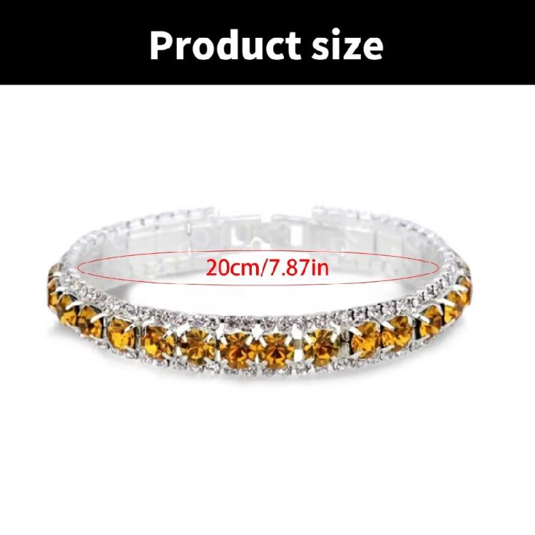 Portable Vibranting Color Bracelet Featuring Sturdy Alloy and Austrian Crystals Fashionable Accessory for Women Ladies