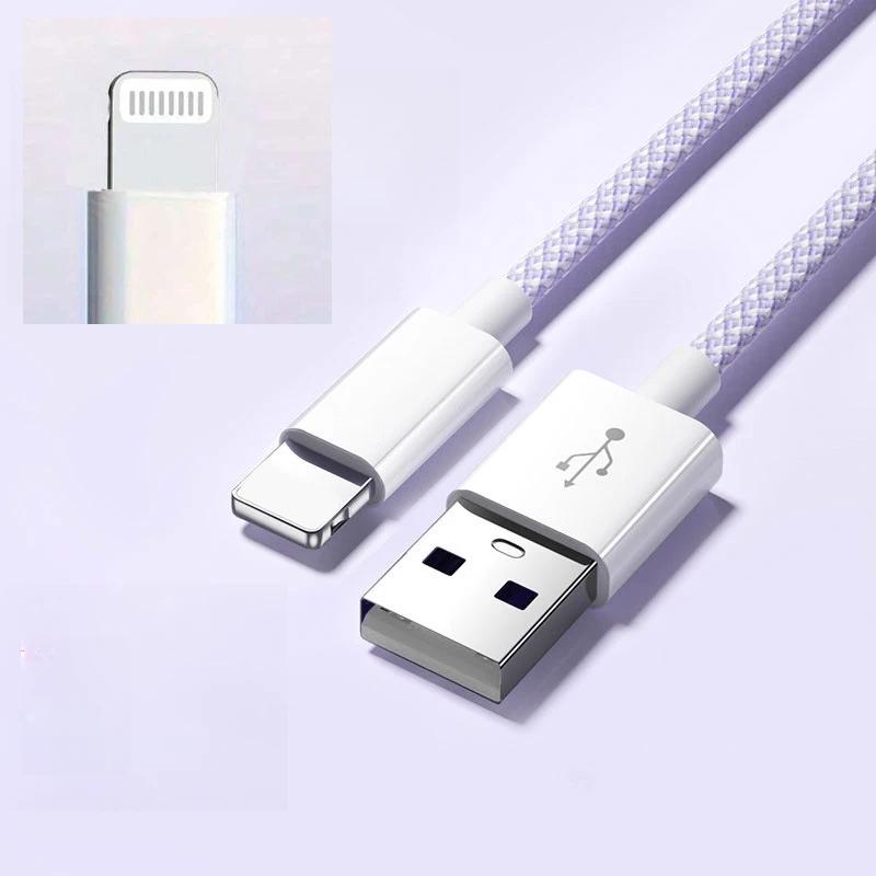 Fast Charge USB To IOS Charger Cable for IPhone 14 13 12 11 MacBook Pro Max Mini X XR XS 8  Huawei OPPO Vivo