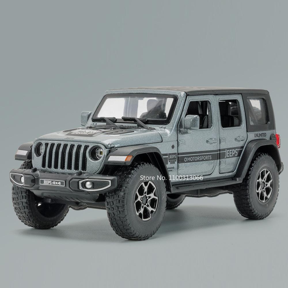 1:32 Alloy Wrangler 4x4 G63 Toys Cars Models Doors Opened SUV with Light Sound Off-road Vehicles for Boyfriend Festival Gifts