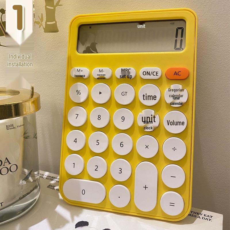 High-Value Mini Calculator: Goddess Model, Office-Specific, Voice-Enabled, for Cute and Stylish Girls