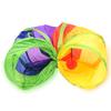 Cat Toy Collapsible Cat Playing Tunnel Connectable Cat Tunnel Indoor Cat Tube Toys Foldable Drill Hole Kitten Colorful Pet Toys