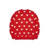 MLB Diamond Heart Crewneck Long Sleeve Sweatshirt Couple Style Men Sweatshirt Red 3AMTH0124-43RDS