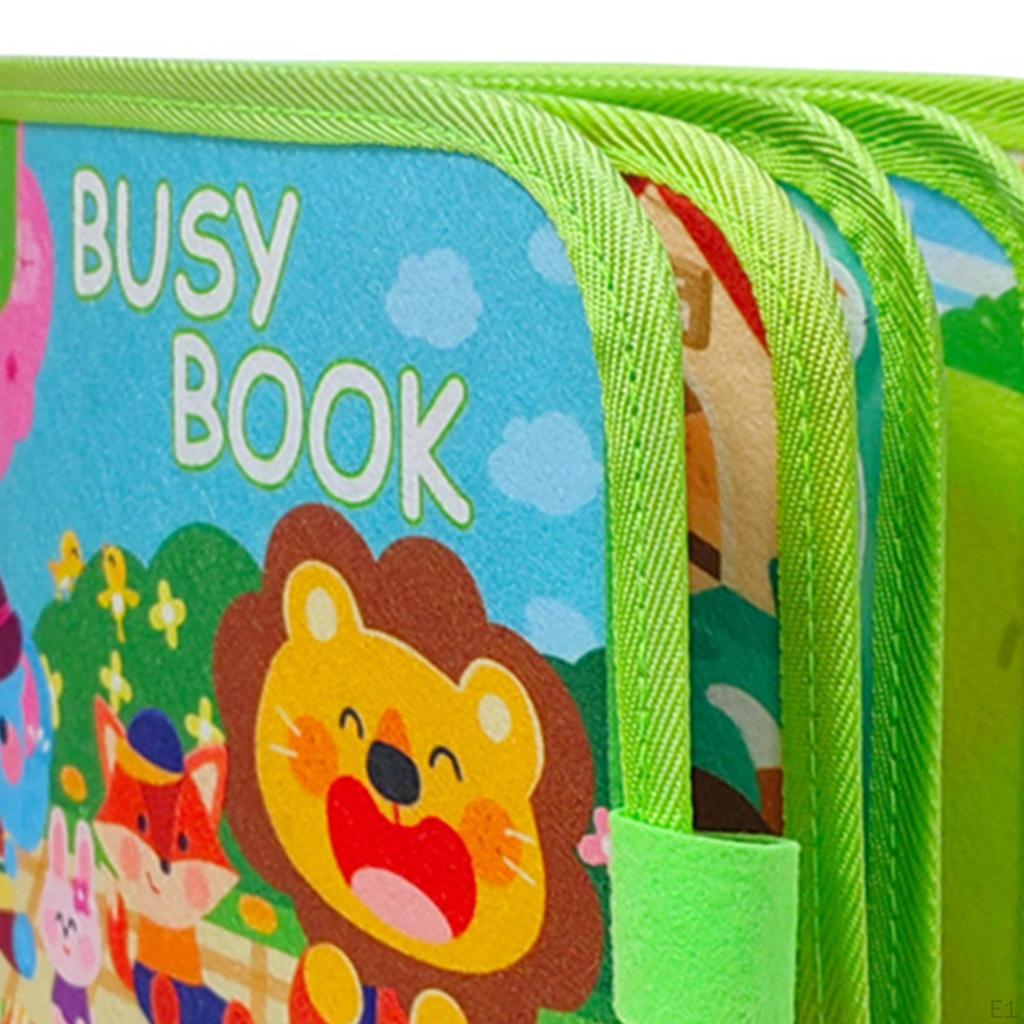 Felt Activity Book Quite Baby Cloth for Kids Boys Girls Birthday Gift
