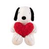2025 Snoopy Love Heart Bouquet Plush Toy Pillow - Birthday Gift for Girls and Kids