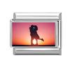 New Romantic Valentine's Love Series Pink Heart Italian Charm Links Fit 9mm Stainless Steel Bracelet DIY Making Jewelry Gift