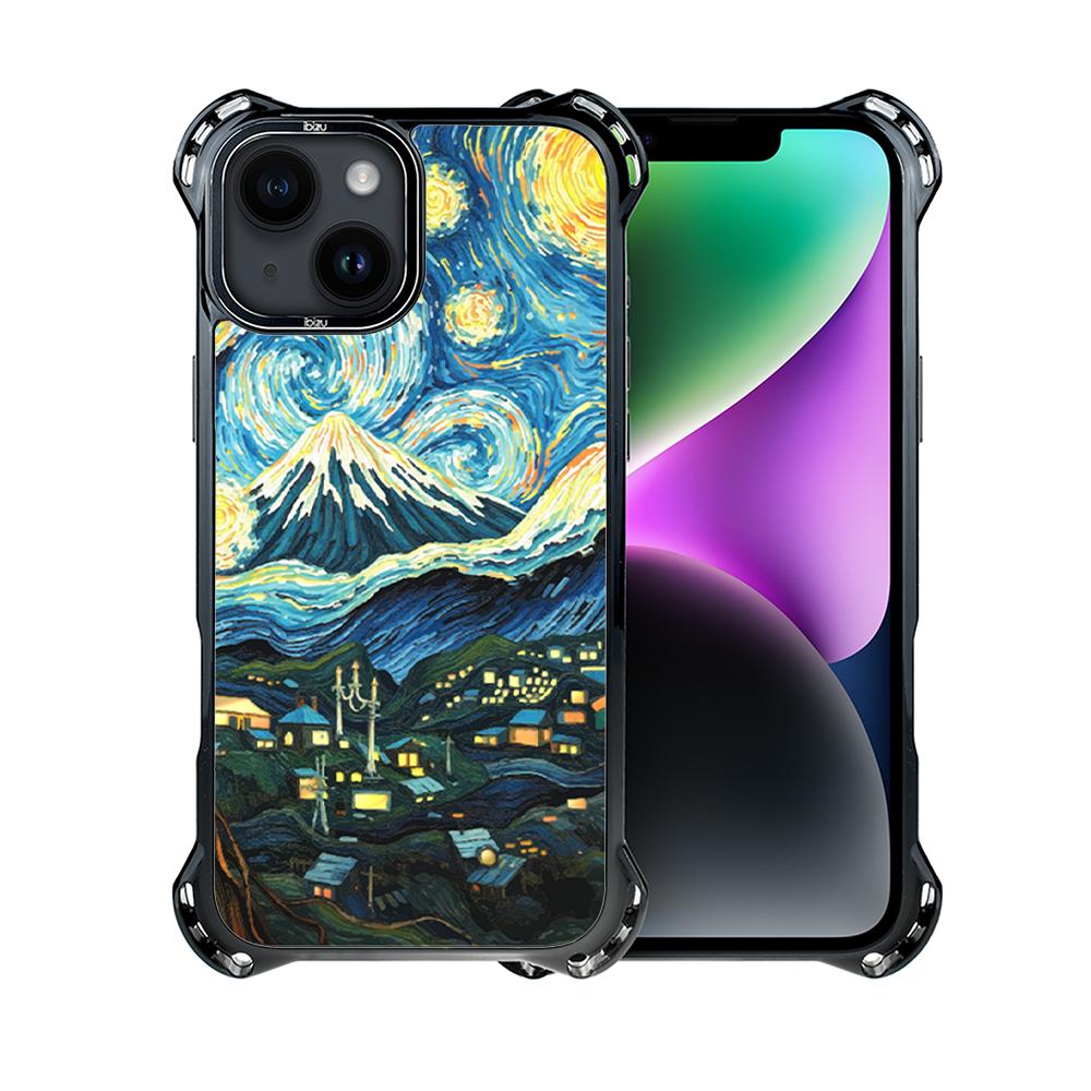 Etui Iphone 14 Plus Ibizu Dropguard Ultra Z Magsafe, Van Gogh, Gwieździsta Noc