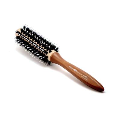 Escova de cabelo radial de cerâmica com cerdas de javali 9346