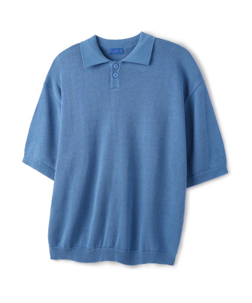 ALVINCLO [De Luxe] Washable Two-Button Collar Half Knit Dlx1215 (5 Colors)