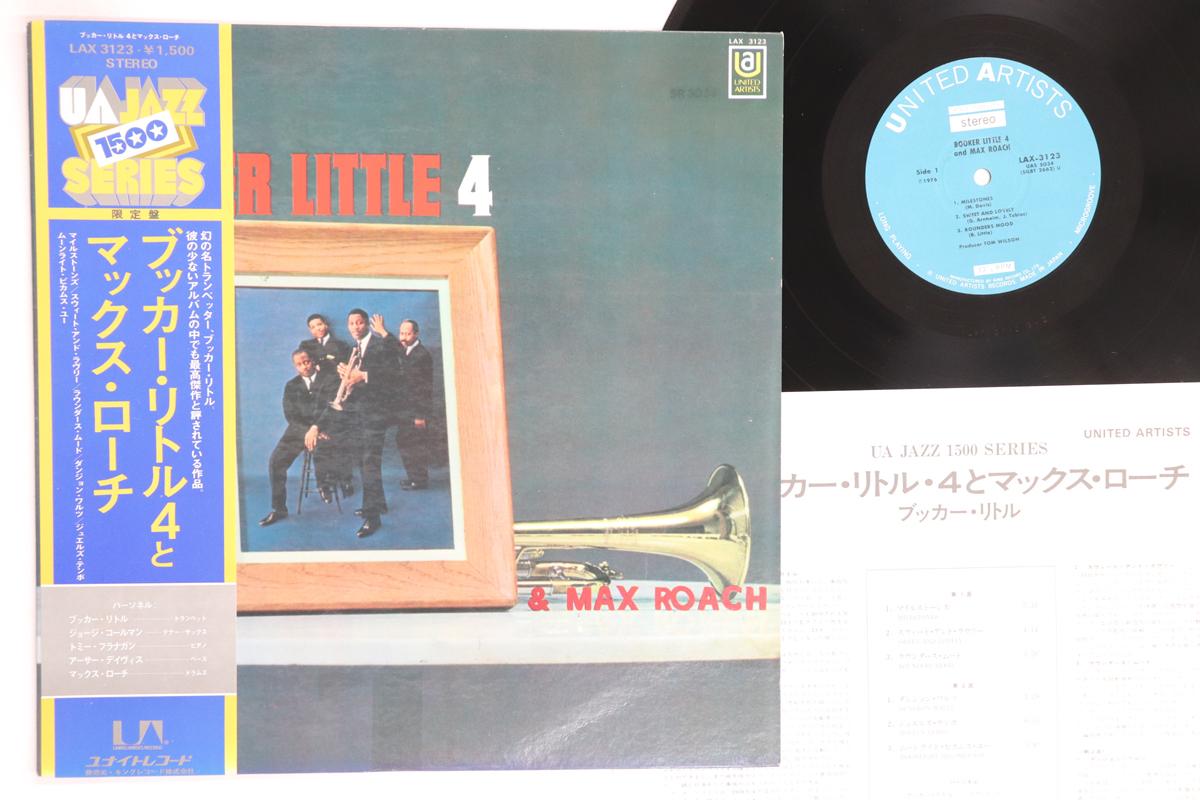 

LP Record BOOKER LITTLE MAX ROACH Booker Little 4 Max Roach LAX3123 UNITED ARTISTS 1976 Japan Obi Jazz Used