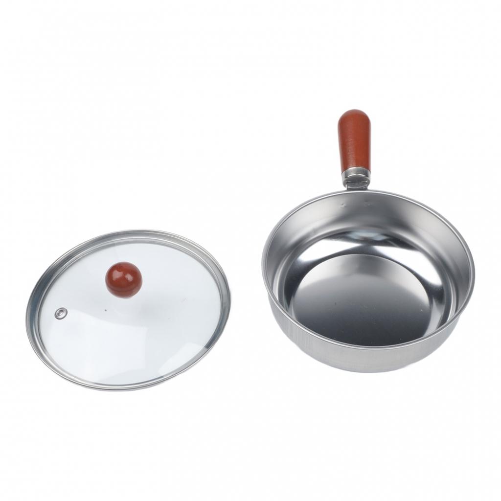 Stainless Steel Pot Baby Food Pot Cooking Bowl Heat Resistant