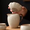 Ru Kiln Beige Tea Residue Filter, Tea Leak, Kung Fu Tea Set Accessories Can Raise High-end Light Luxury Boutiques