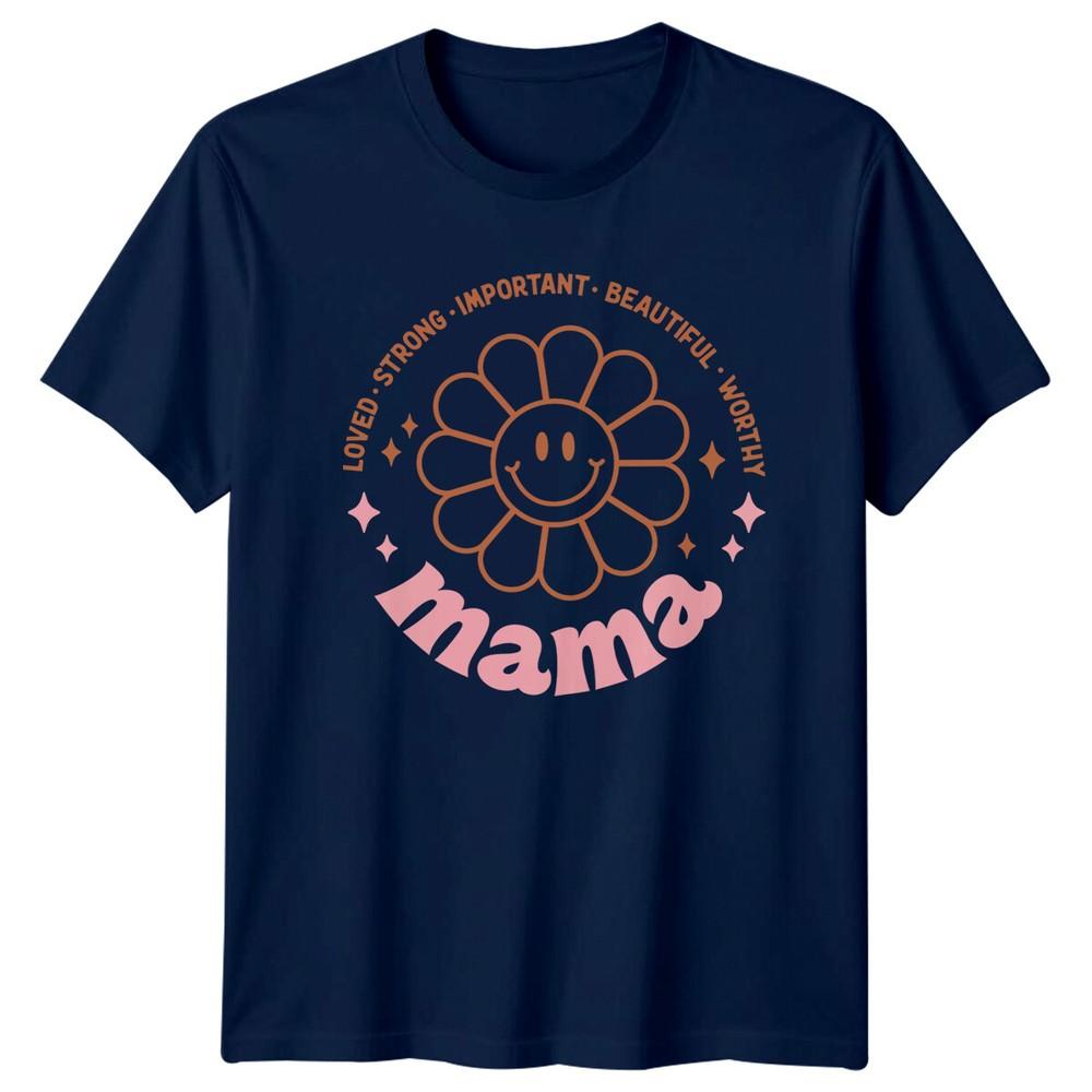 Loved Strong Mama TShirt Important Beautiful Worthy Graphic Tee