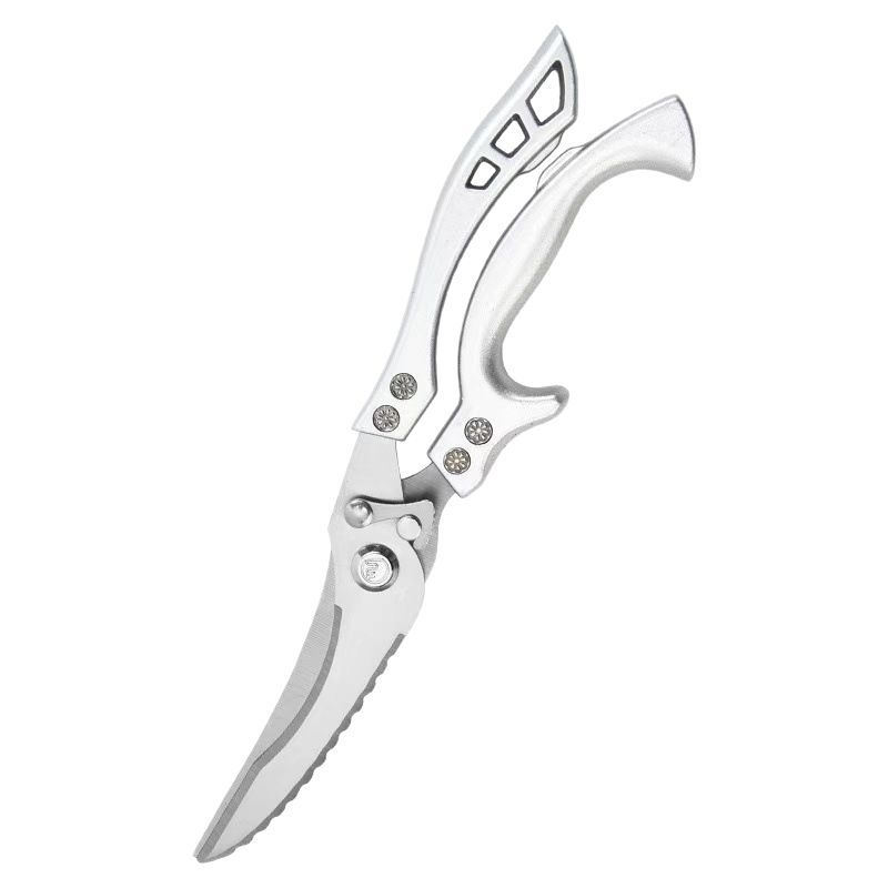 1PC Stainless Steel Multifunctional Strong Chicken Bone Scissors Sharp Household Food Scissors Chicken Bone Fish Bone