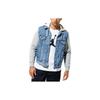 Levis Denim Patchwork Hooded Jacket Men Jackets Blue A0632-0000
