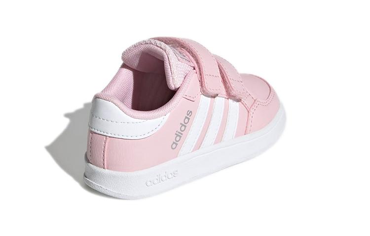 Adidas Neo Breaknet Low top Skateboard Shoes Pink White Infant And Toddler GZ7647