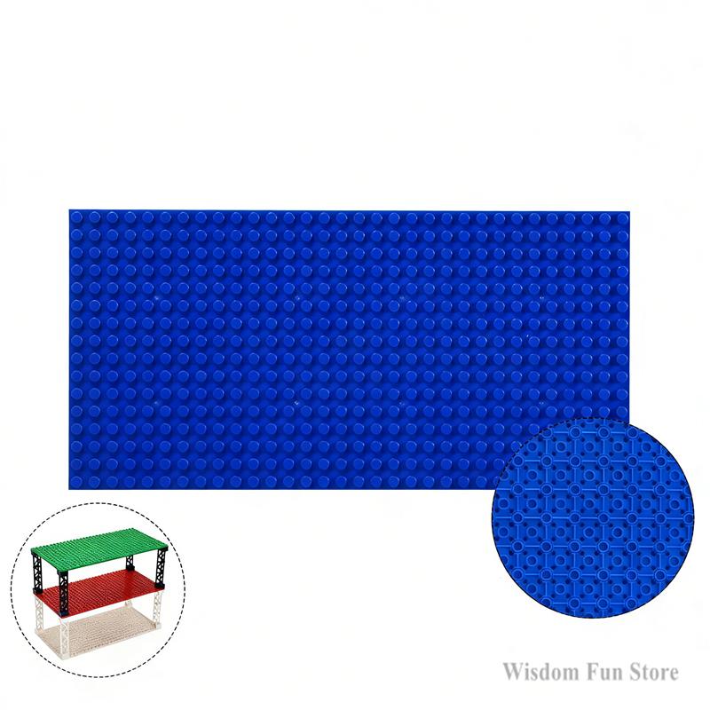 Placca Base 16x32 Punti Blocchi da Costruzione Muro di Mattoni Double-Sided Base Blocchi di Assemblaggio MOC DIY Accessori Compatibili Mattoni Principali