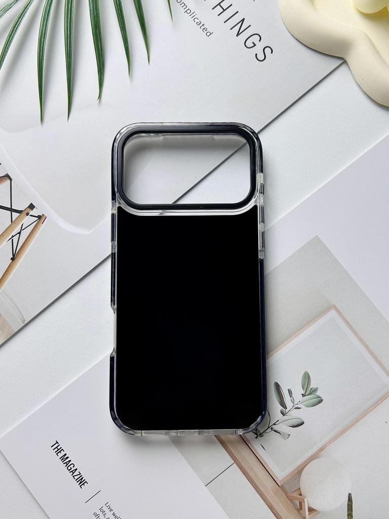 Dual-Tone 3-in-1 Acrylic Case for Apple 17/16 Pro Max Phones