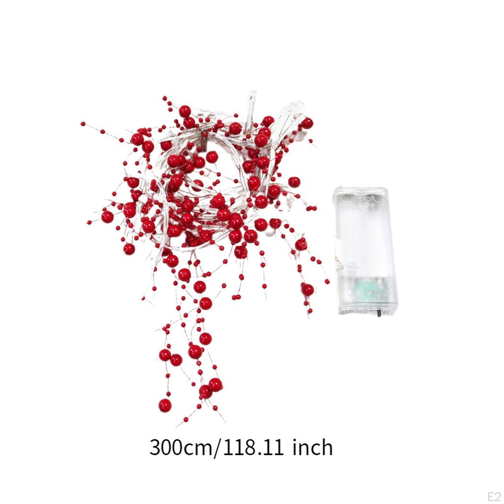 Beads Light LED Lightweight Waterproof Fairy Decoration for Christmas Outdoor Indoor Party