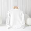 Kids' Warm Long Sleeve Korean-Style Cotton Sports Top