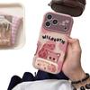 Pink Leopard Print Crying Doll Phone Case IPhone 17 Pro Max 16 15 14 With Kickstand Or Lanyard TPU Soft Cover