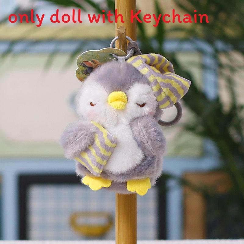 Plush Penguin Keychain With Pp Cotton Filling For Gift And Bag Decoration