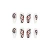 Artificial Nails Long Ins Wearable Nails Fairy Vitality Butterfly Nail Art Fresh Pure Desire False Nails