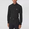 Burberry Cotton Blend Long-Sleeved Shirt Men's Black 80428961 80428961