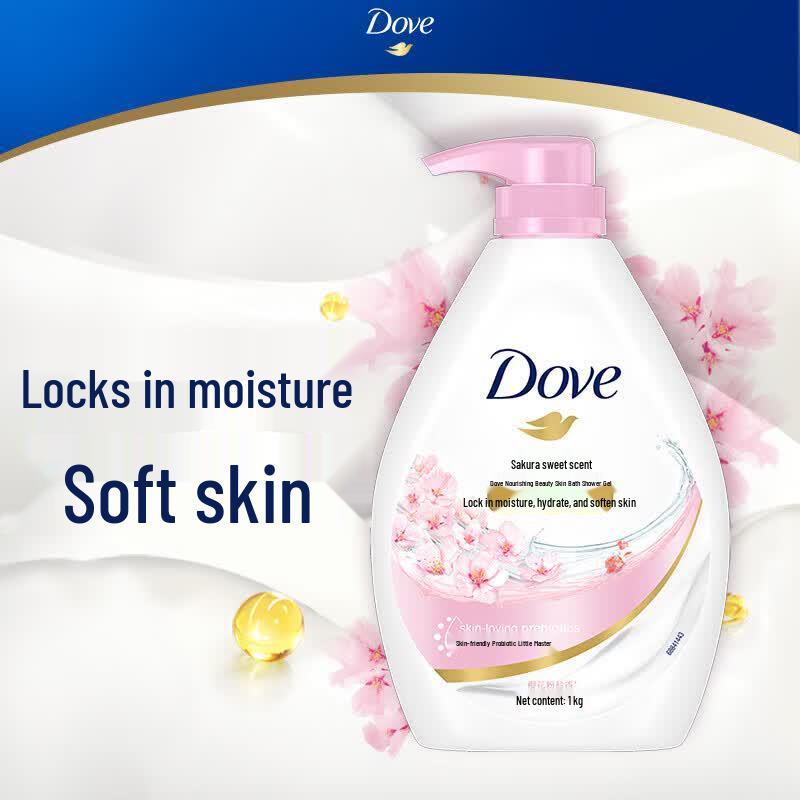 Dove Cherry Blossom Nourishing Shower Gel 1kg