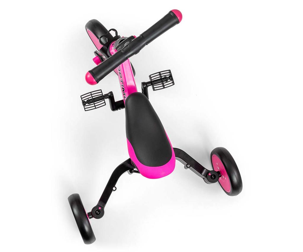 MILLY MALLY 5304 4-in-1 Fahrrad OPTIMUS Plus pink