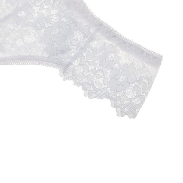 3 Teile/satz frauen Alle-match Große Größe Kausalen Spitze Slips Mädchen Einfarbig Niedrigen Taille Nahtlose Tanga