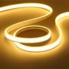 DC 24V Solarbetriebenes COB Neonband Wasserdicht 3000K 4000K 6000K 320 LEDs/M Haus Garten Dekoration Flexibles Band Seil LED-Licht