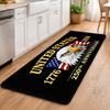 VIKAMA US 250th Anniversary Bald Eagle Doormat, Non-Slip Washable Entryway Rug, Patriotic American Flag Print Floor Mat for Fron
