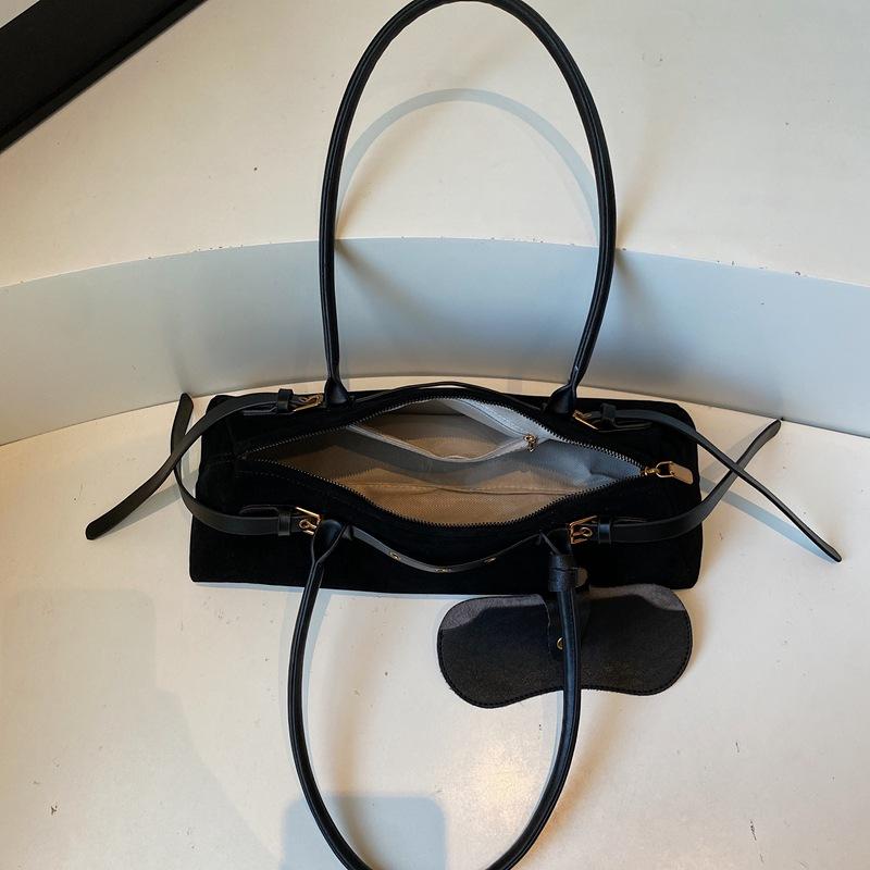 Borsa Grande Capacità - Elegante Borsa a Spalla da Donna con Scomparto Sottobraccio