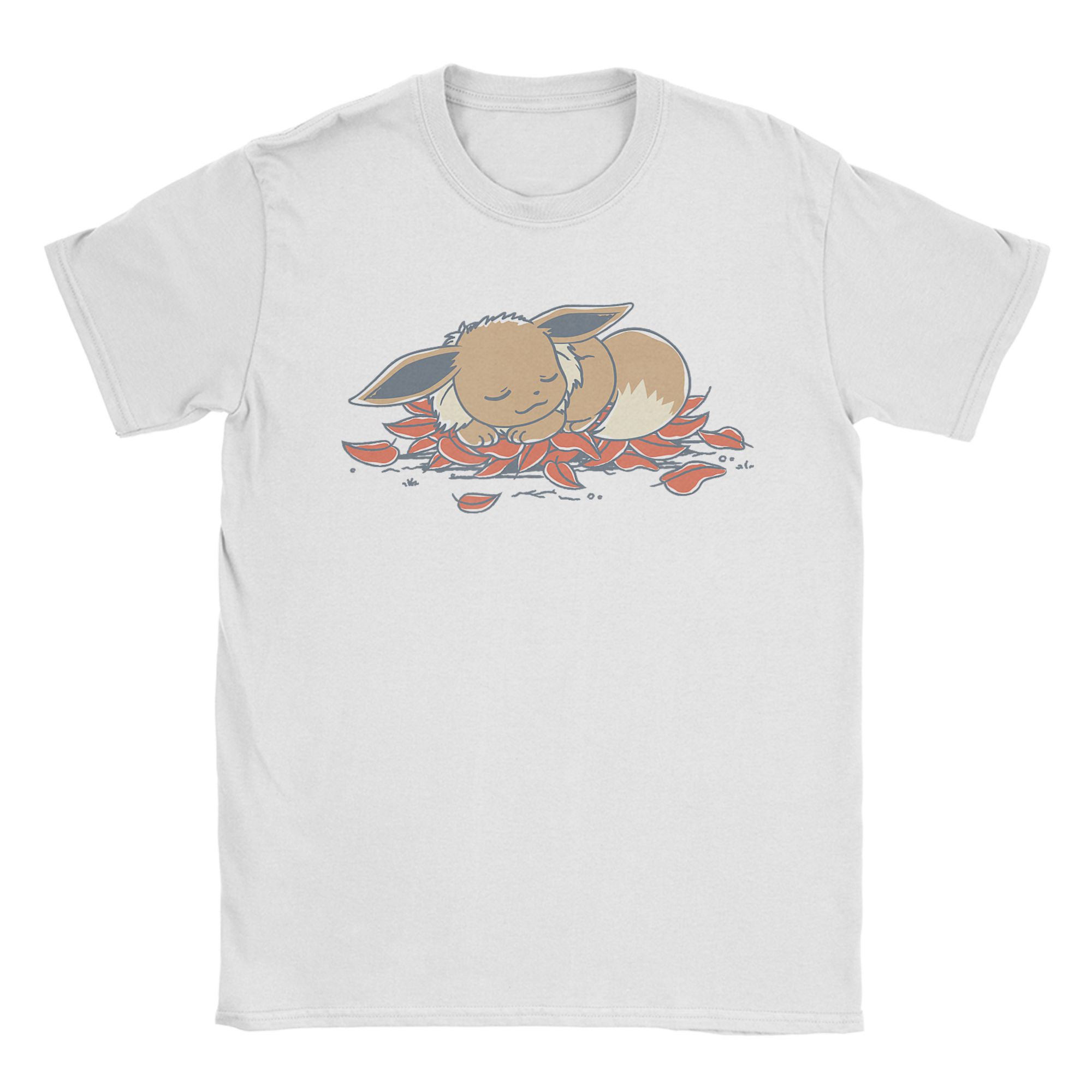 Men Pokemon Eevee This is My Eevee Costume Logo T Shirt Pure Cotton Clothing Leisure Short Sleeve O Neck Tee Shirt Gift Idea S