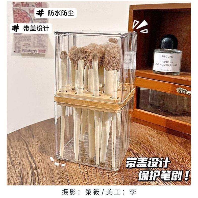 Hekki - Plastic Makeup Brush Case / Plastic Storage Box