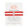 2Pcs 7 Knots Red Black String Bracelet for Woman Men Lucky Amulet Handmade Rope Bracelets Friendship Couple Wristband Jewelry