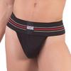 Thong HILDOR Black - Barcode Berlin - Men's String