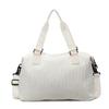 Niche large-capacity canvas bag women's new commuter messenger bag shopping class shoulder tote bag