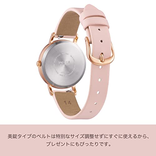Citizen Watch Wicca Solar Tech Leather Strap KP5-166-14 Women's Pink