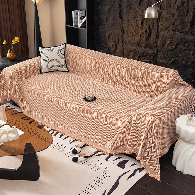 Light Luxury Sofa Towel, A Full Cover Sofa Cover, Full Cover Sofa Cover, Anti-cat Scratch Sofa Cushion, Universal for All Seasons