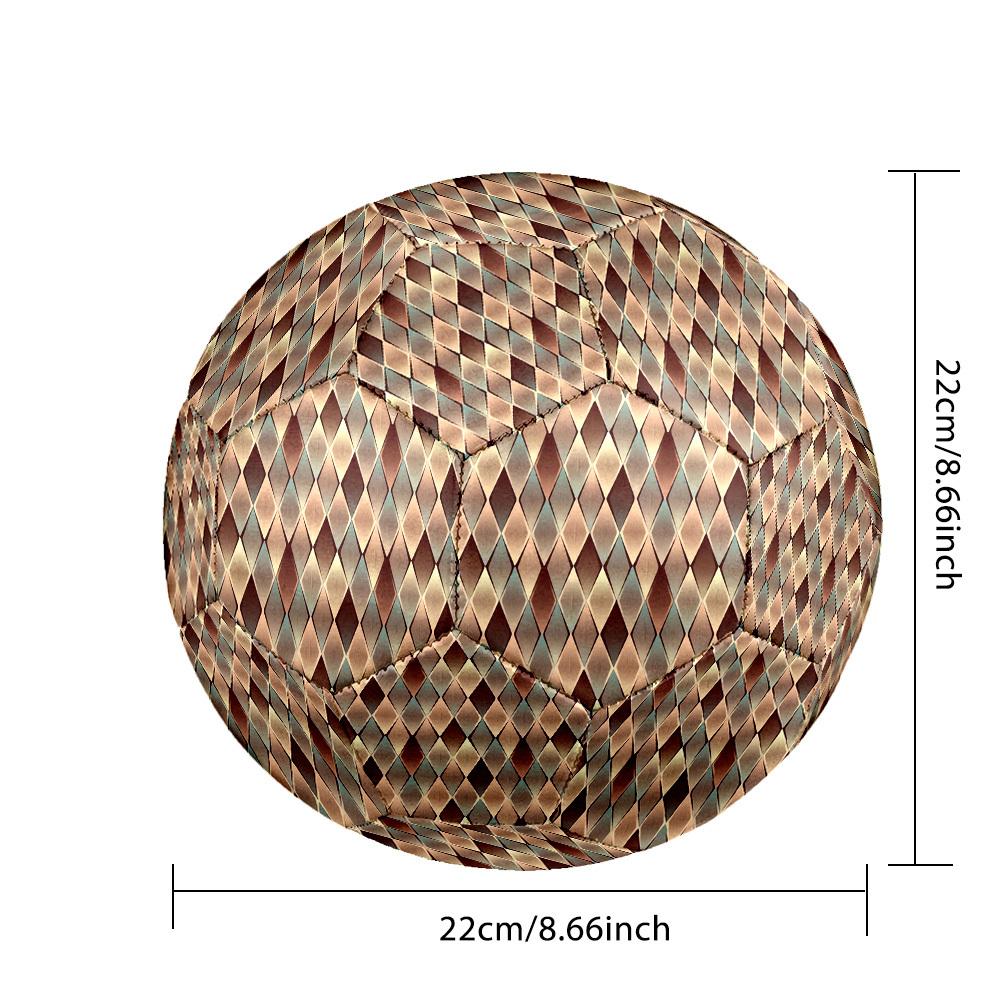 1pc Diamond Size 5 Soccer Ball Professional Match Training Football Indoor &Outdoor Sports Ball Lightweight Durable C6596
