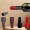 Silicone Wine Stoppers Beverage Bottle Sealer Reusable Sparkling Wine Bottle Stopper Keeping Wine Champagne Fresh Kitchen Tools