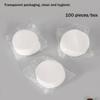 Leeseph Coffee Paper Filter, 100 Pieces Espresso Machine Powder Bowl Filter for 51/53/58mm Puck Screen Coffee Portafilter Basket