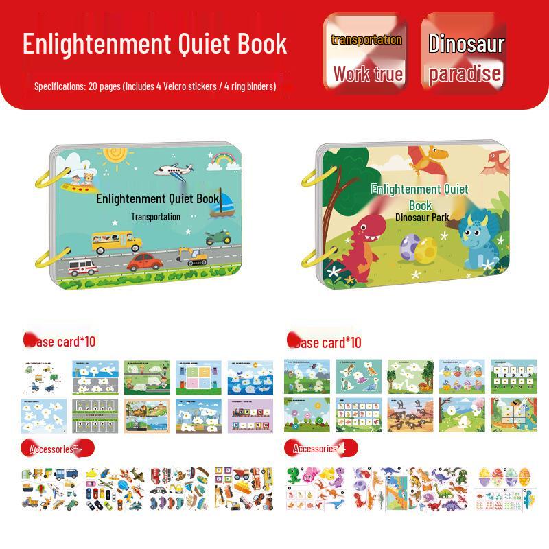 Early Learning Sticker Book: Character Recognition for Ages 3-6 - Interactive Educational Toy